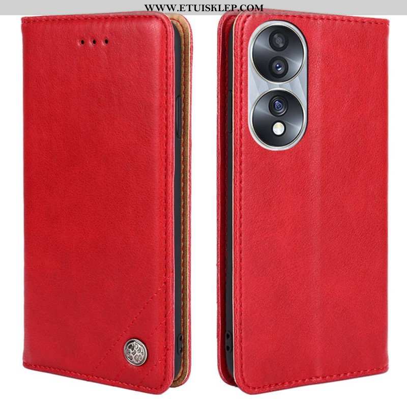 Etui Na Telefon do Honor 70 Etui Folio Nity Ozdobne